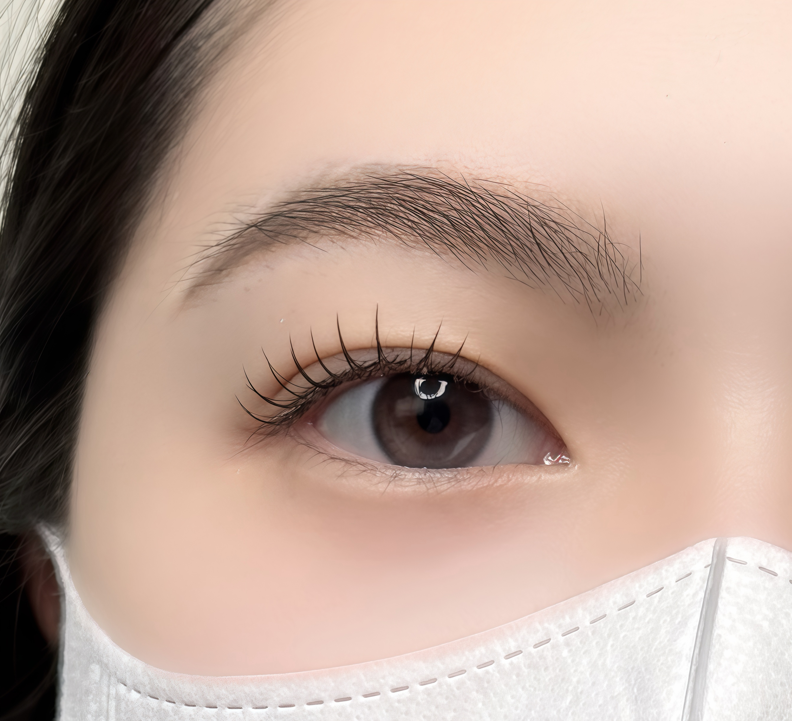 自然感睫毛作品